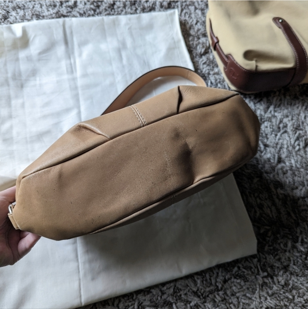 🤎 Coach Leather Flap Duffle - Picture 11 of 11